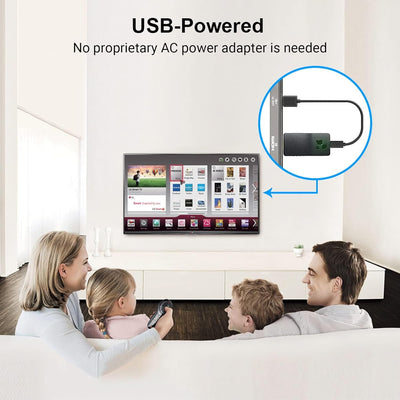DDMALL 4K HDMI-Videodecoder zur Dekodierung von Netzwerkstreams, 2160p60 WiFi-Decoder zur Dekodierun