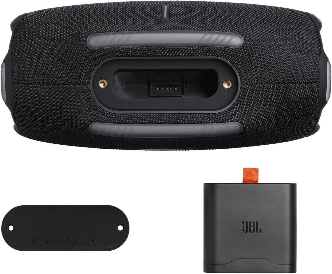 JBL Xtreme 4 Musikbox in Schwarz – Tragbare Bluetooth-Lautsprecher-Box mit tiefem Bass, KI-Sound-Boo