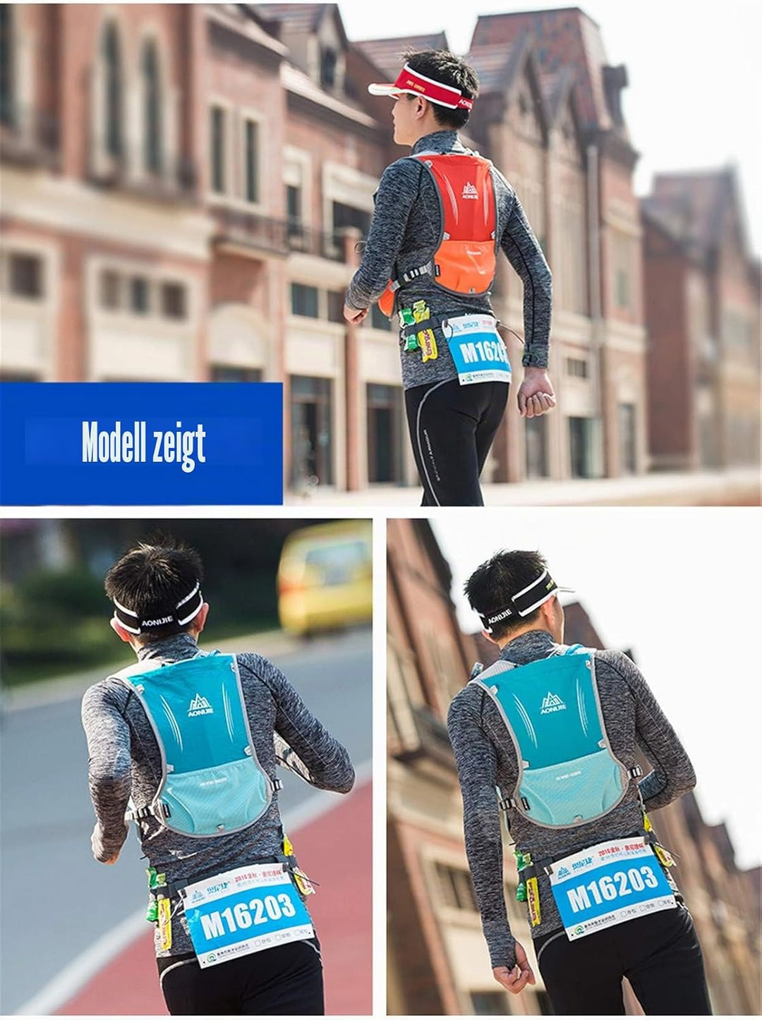 Win.Deeper 5L Ultraleicht Trinkrucksack Trail Rucksack Trinkweste, Hydration Pack Fahrradrucksack fü