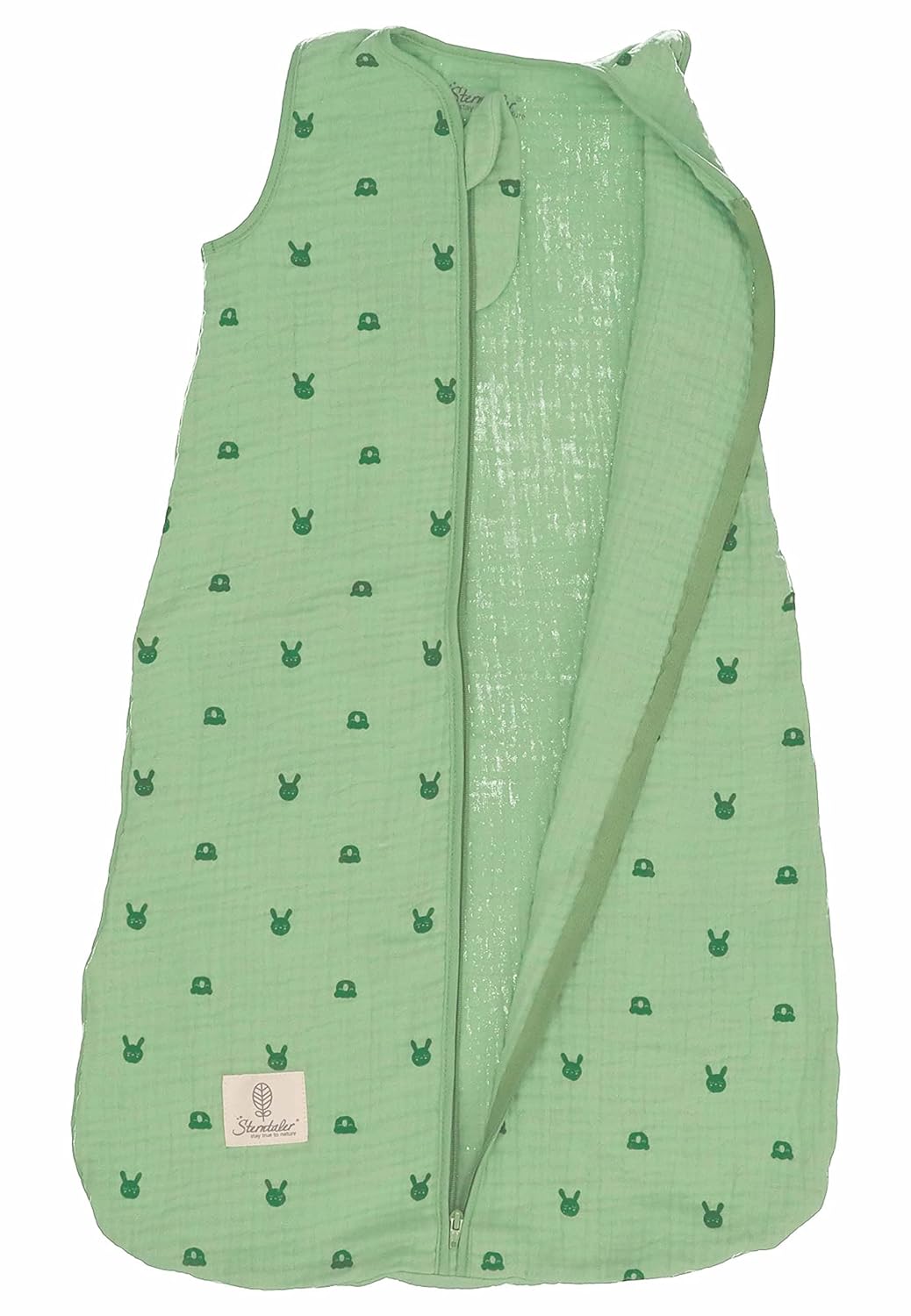 Sterntaler Baby Unisex Schlafsack Baby Musselin Schlafsack Stay True to Nature - Babyschlafsack, Puc