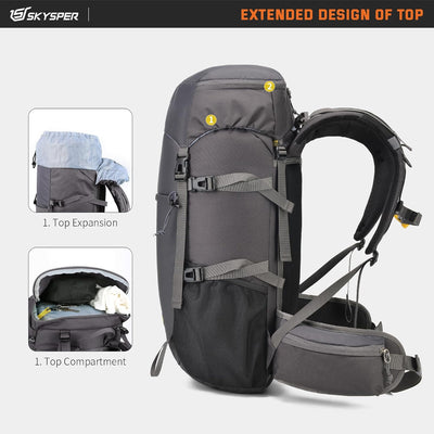 SKYSPER TENGGER 35L/50L Wanderrucksack Ultra Leichtgewicht Trekkingrucksack Herren und Damen Wandern