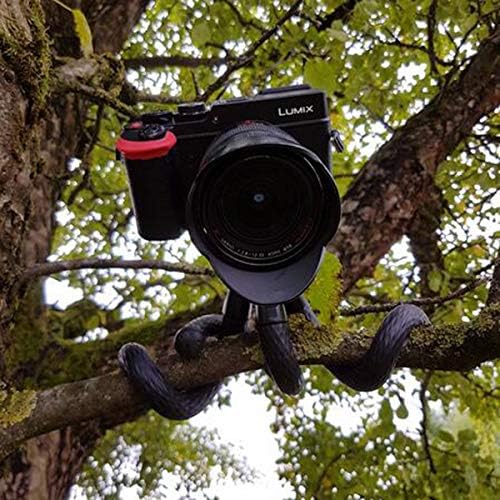 Handy Stativ, Lammcou Flexibel Stativ für Smartphone mit Voll Schwenkbar Kugelneiger & Vertikale und