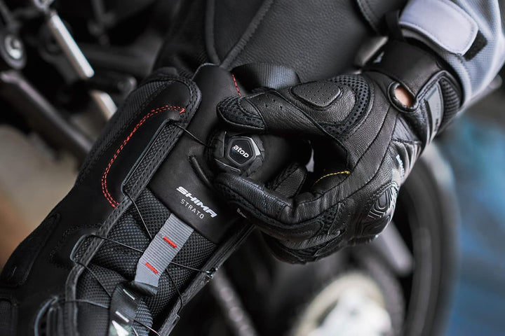 SHIMA STRATO Motorradstiefel Herren und Damen - Motorrad Wasserdicht Stiefel Tourenstiefel Schuhe Mä