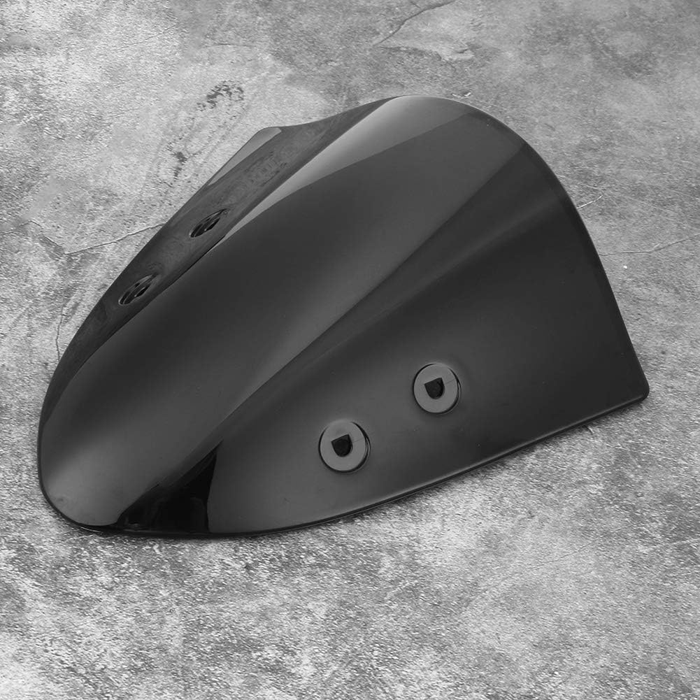 Gorgeri ABS Motorrad Windschutzscheibe Windschutzscheibe Flyscreen Fit für ER-6N ER6N 2012-2014 (Sch