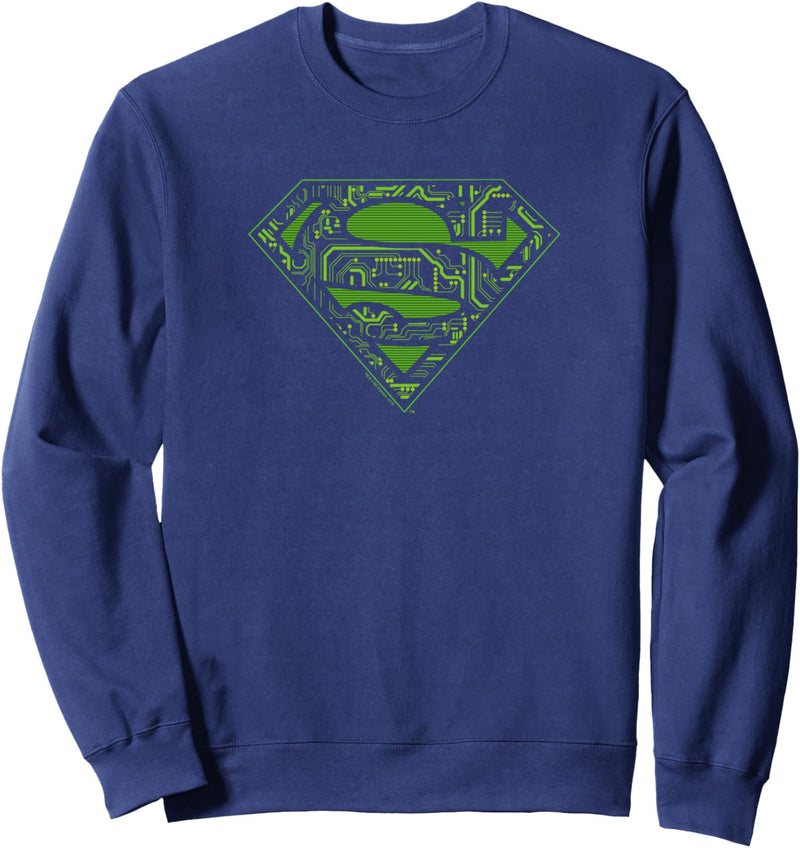 Superman Circuits Shield Sweatshirt