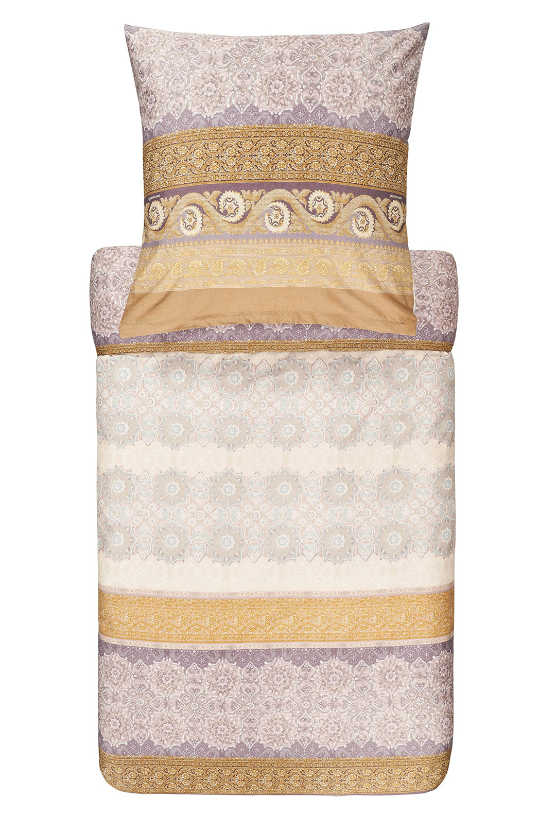 Bassetti Bettwäsche, Baumwolle, BEIGE, 155x220, 2, 155x220