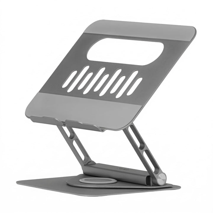 Club3D CSV-2554 Verstellbarer Aluminium-Laptop-Ständer mit USB-C® Hub, CSV-2554