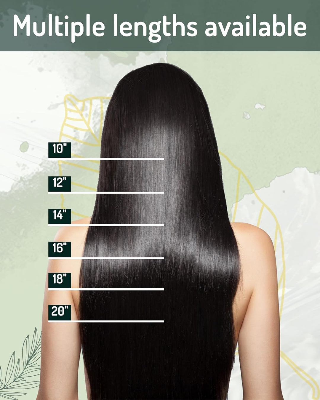 RUNATURE Extensions Clip in Echthaar Aschbraun mit Platinblond Remy Haarverlangerung Echthaar Clip i