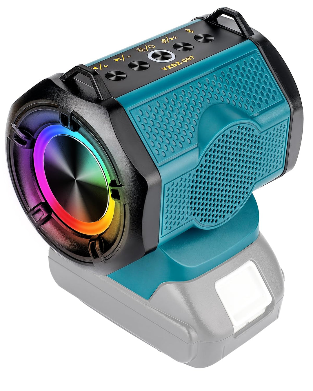 Tragbarer drahtloser Lautsprecher für Makita 18v LXT-Akku, kabelloser Kleiner Lautsprecher für Baust