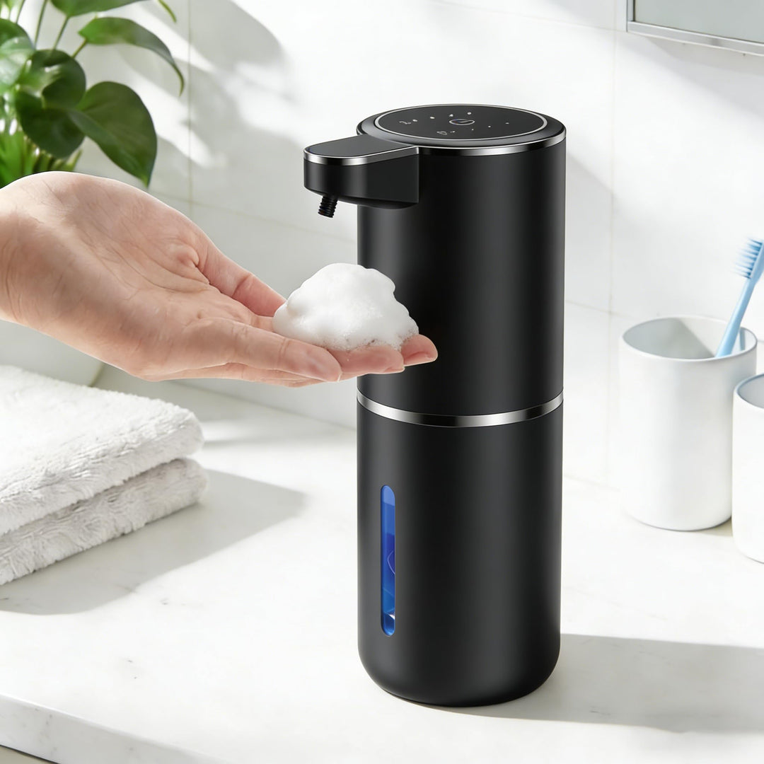 Seifenspender Automatisch Wandbefestigung mit Sensor Infrarot,380ml Elektrischer Seifenspender ohne