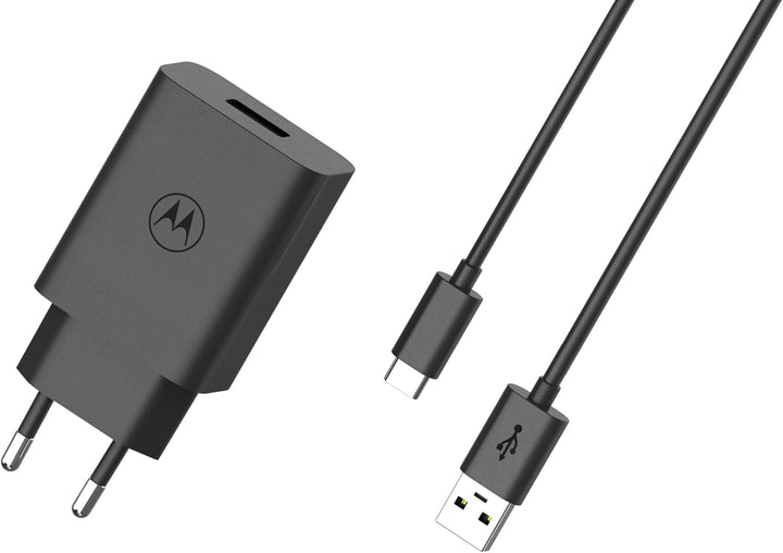 Motorola Turbopower 33 – Ladegerät Rot Elektro mit Kabel USB-C – USB-C 33 W – Schnellladung 33W, 33W