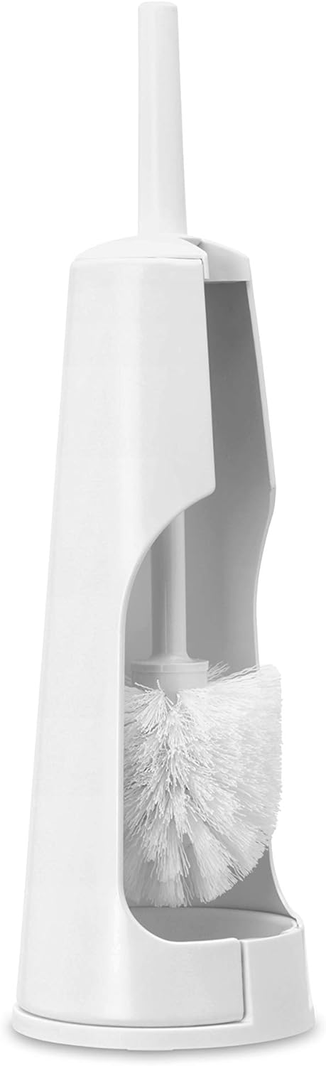 Brabantia Toilettenbürstengarnitur Classic - White White Toilettenbürste und Halter, White Toiletten