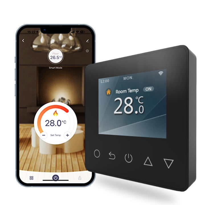 Underfloor Heating Thermostat Digital Temperature Controller Weekly Circulation Programmable Floor S