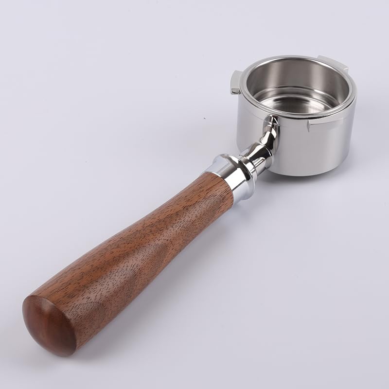 CAPFEI Bodenloser Siebträger 51mm nur kompatibel mit DeLonghi Dedica EC680/EC685/EC885 mit 3 Ohren |