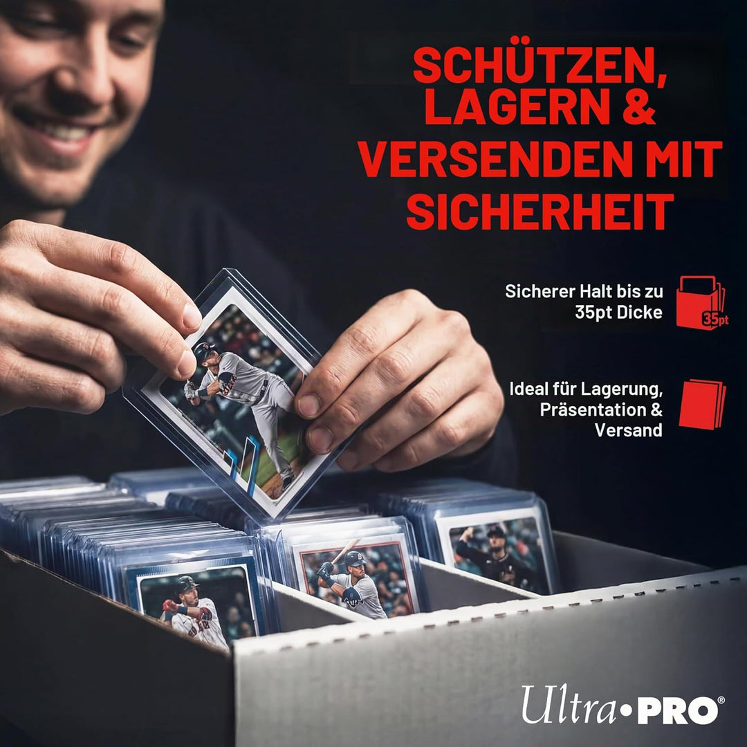 Ultra Pro Toploader und Kartenhülle, 7,6 x 10,2 cm, 200