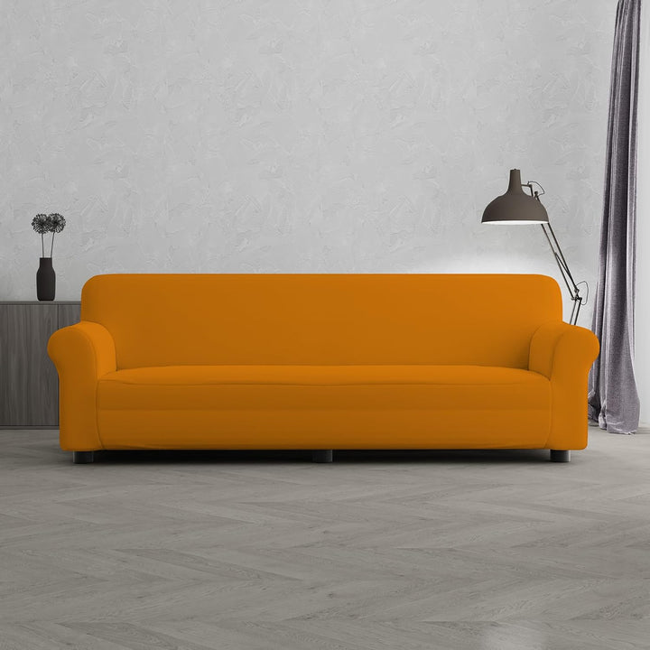Italian Bed Linen Sofa-Schonbezug “Più Bello”, Orange, 4 PLÄTZE 4 PLÄTZE Orange, 4 PLÄTZE Orange