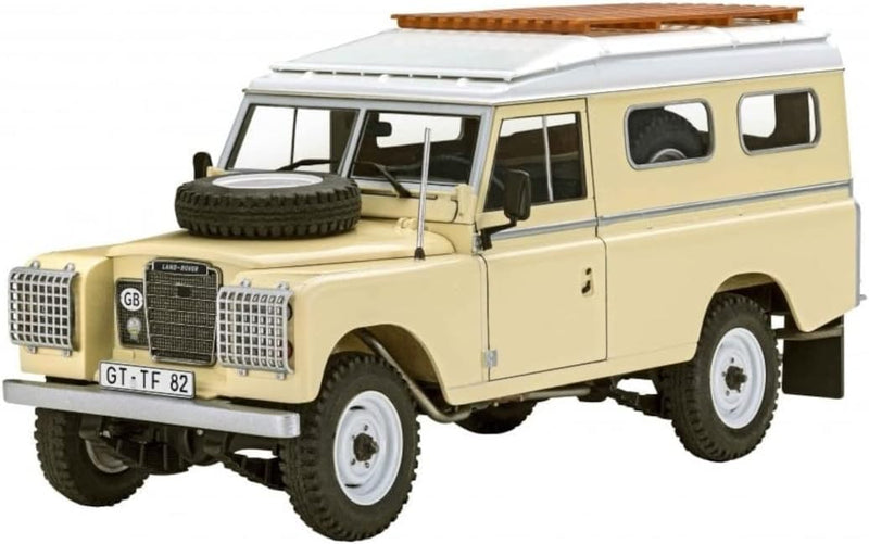 Revell Modellbausatz I Land Rover Series III LWB 109 I Detailreicher Level 3 Fahrzeug Bausatz I 174