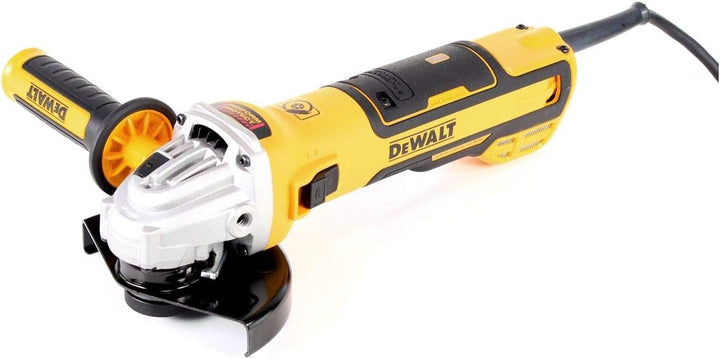 Dewalt Winkelschleifer (1.700 Watt, 125 mm Scheiben-Ø, bürstenlos, wartungsarm, Sanftanlauf, inkl. S
