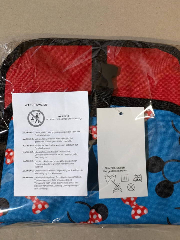Beluko FAHRRADTASCHE 14-20 Zoll Kinder Satteltasche Gepäckträgetasche Doppel 2 x 5l (44 - Mini - Mau