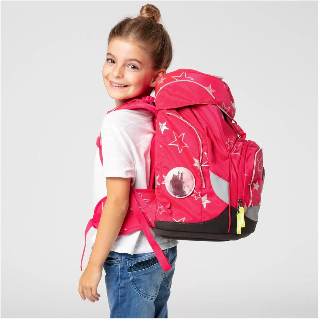 ergobag pack Set ergonomischer Schulrucksack Flexibel 6-teilig 1. Klasse Grundschule Cinbärella - Pi
