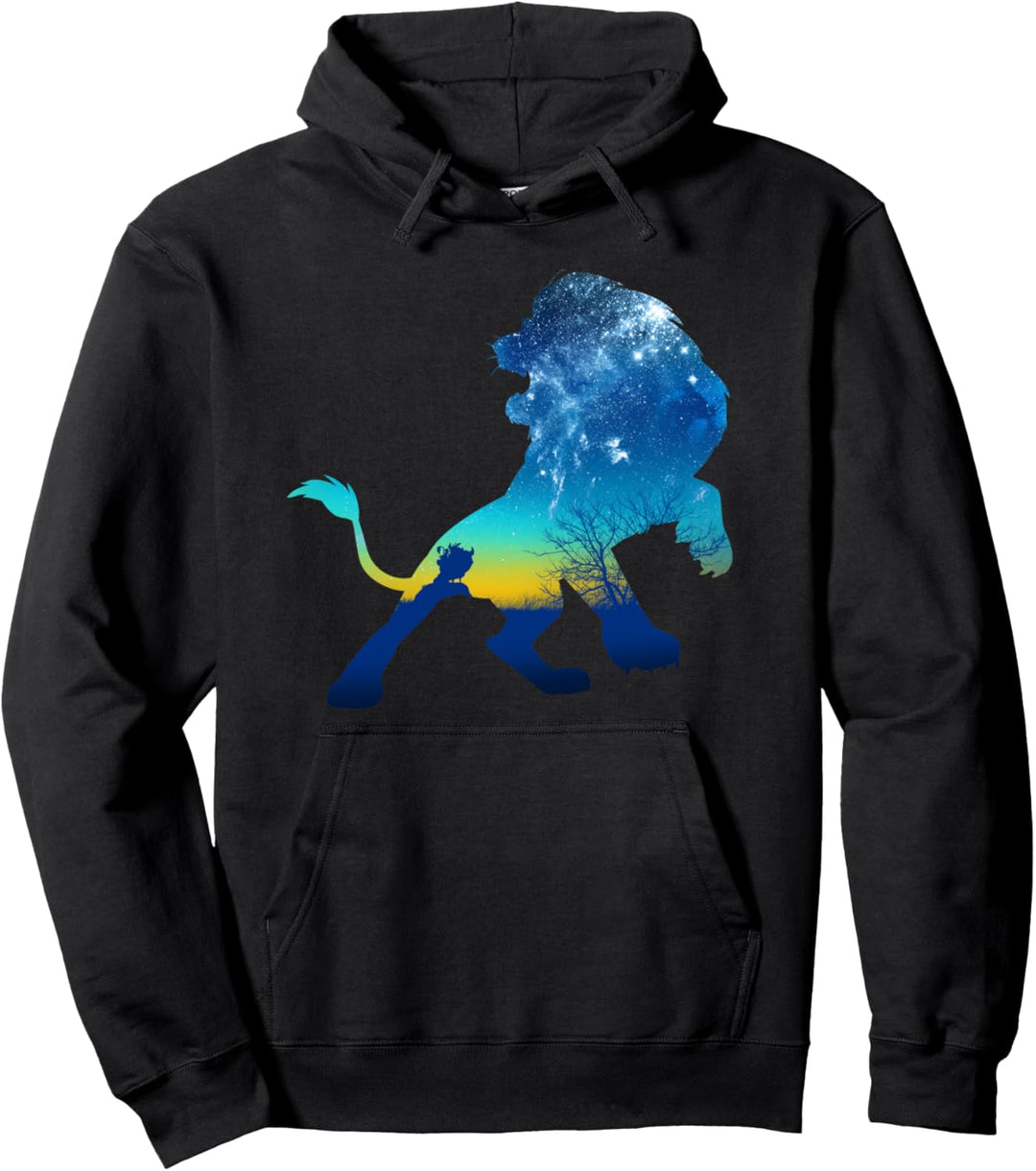 Disney Lion King Simba Sky Silhouette Pullover Hoodie