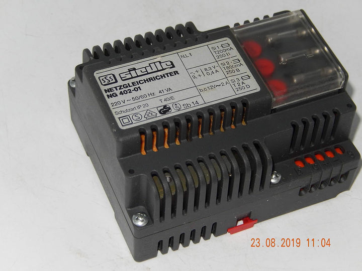 Siedle NG 402-01 Netzgleichrichter für Sprechanlage Netzgerät Netztrafo geb.