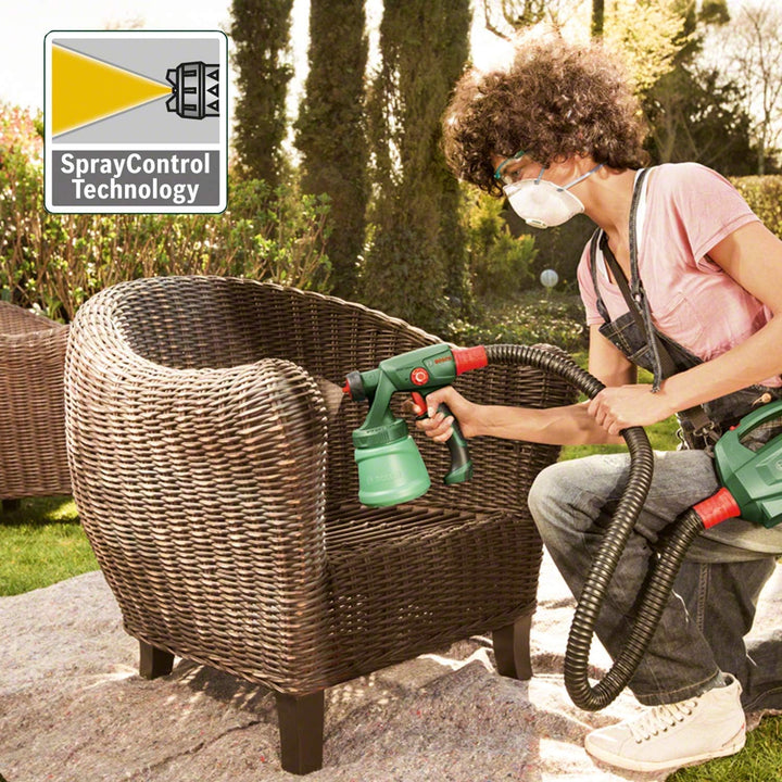 Bosch Home and Garden elektrisches Farbsprühsystem PFS 1000 (für Holzfarbe, im