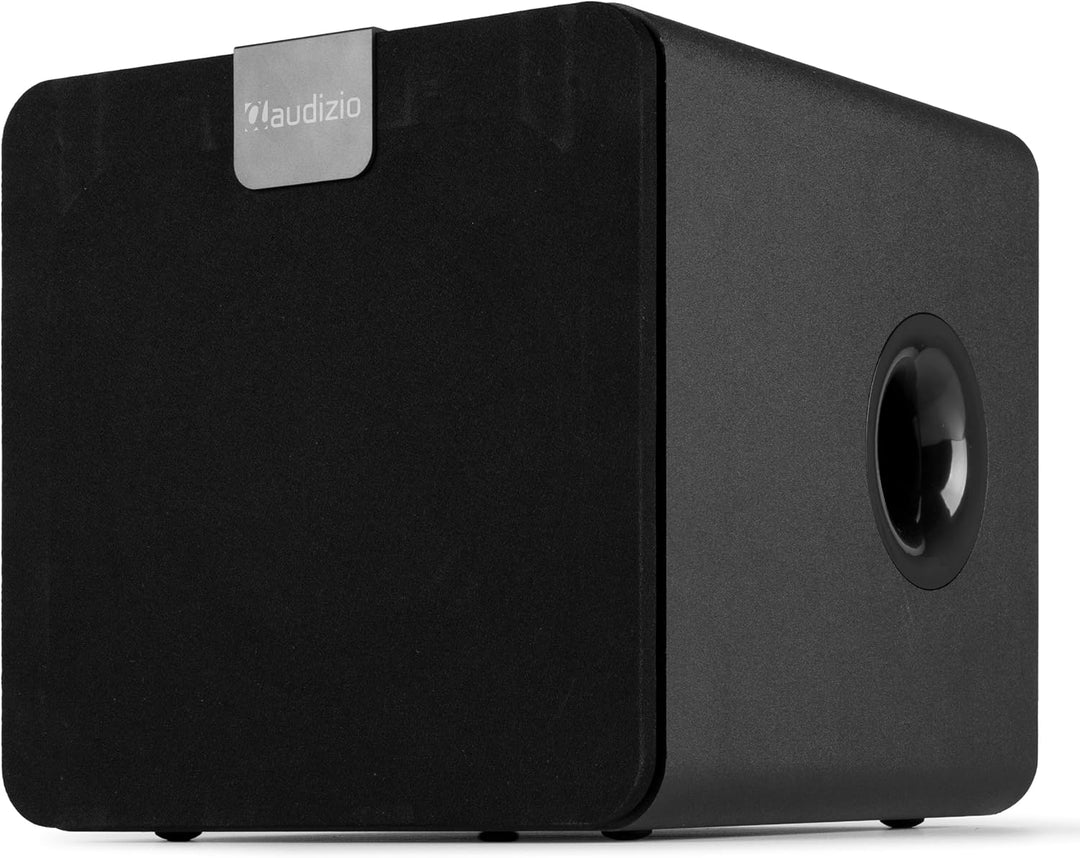 Audizio SW80D Subwoofer Aktiv - 160 Watt - 8 Zoll, Leistungsstarker Aktiv Subwoofer Heimkino - Für K