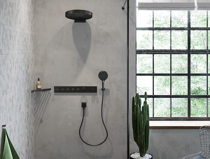 hansgrohe Seifenkorb AddStoris, Seifenablage Brushed Black Chrome Brushed Black Chrome Korb, Brushed