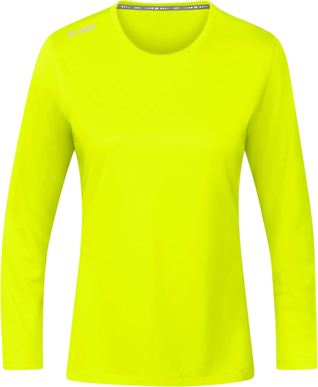 JAKO Damen Longsleeve Run 2.0 Unterhemd, Neongelb