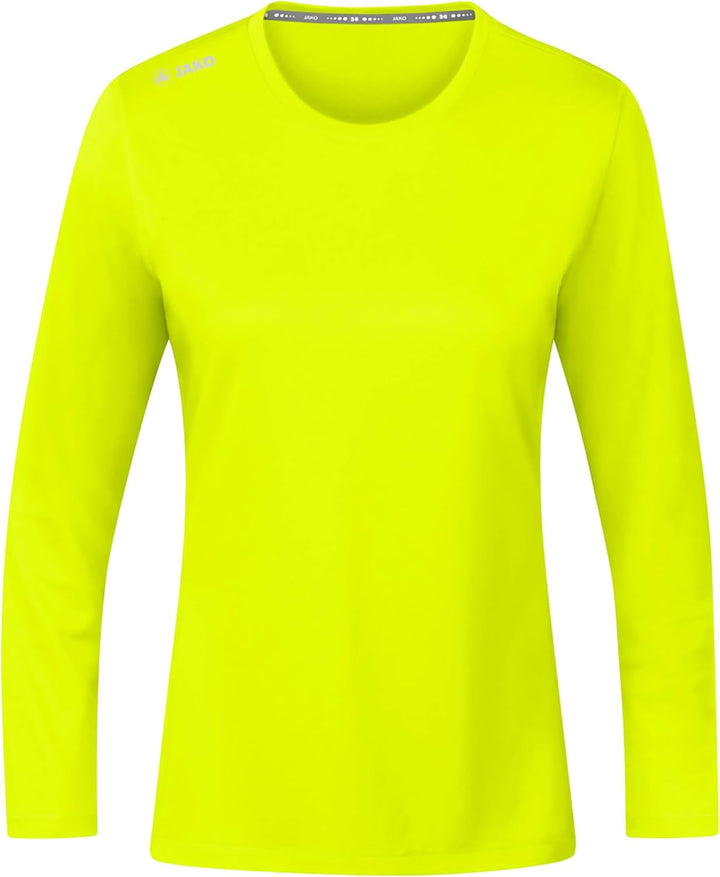 JAKO Damen Longsleeve Run 2.0 Unterhemd, Neongelb