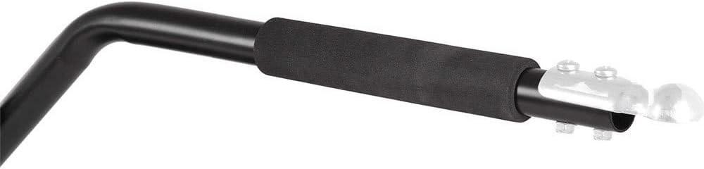 M-Wave Unisex – Erwachsene HD Handdeichsel Anhänger FOLD, mit Schaumstoffgriff, Kupplung montierbar,