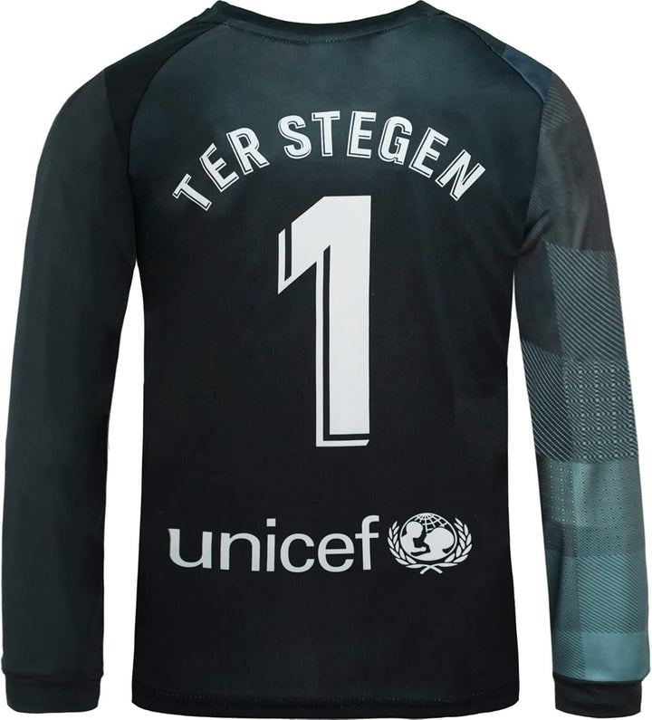 TER Stegen Kinder Torwart Trikot Fussball 