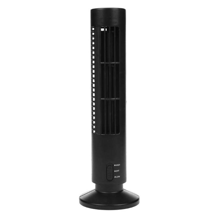 Tragbarer Luftkühler, Vertikaler Blattloser Lüfter, USB-Desktop-Klimaanlagenlüfter, Mini-Kühlturmlüf