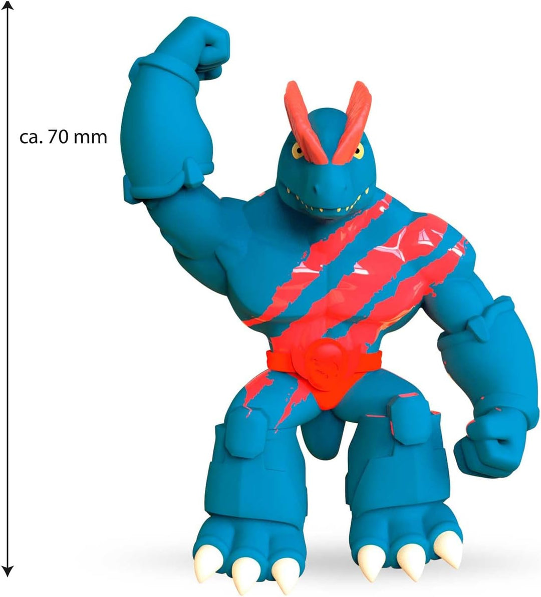 Minis Multipack Invaders - 5X Elastische Actionfiguren für Kinder, Klebrige & Dehnbare Superhelden F