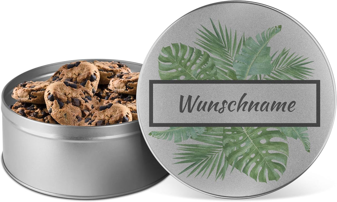 printplanet® - XL Keksdose personalisiert - Keks-Dose mit eigenem Wunschtext personalisieren - Plätz