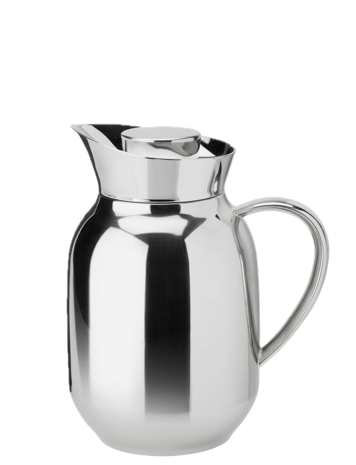 Stelton Amphora Isolierkanne/Thermokanne Edelstahl, 1,2L, modernes Design, spülmaschinenfest (ohne D