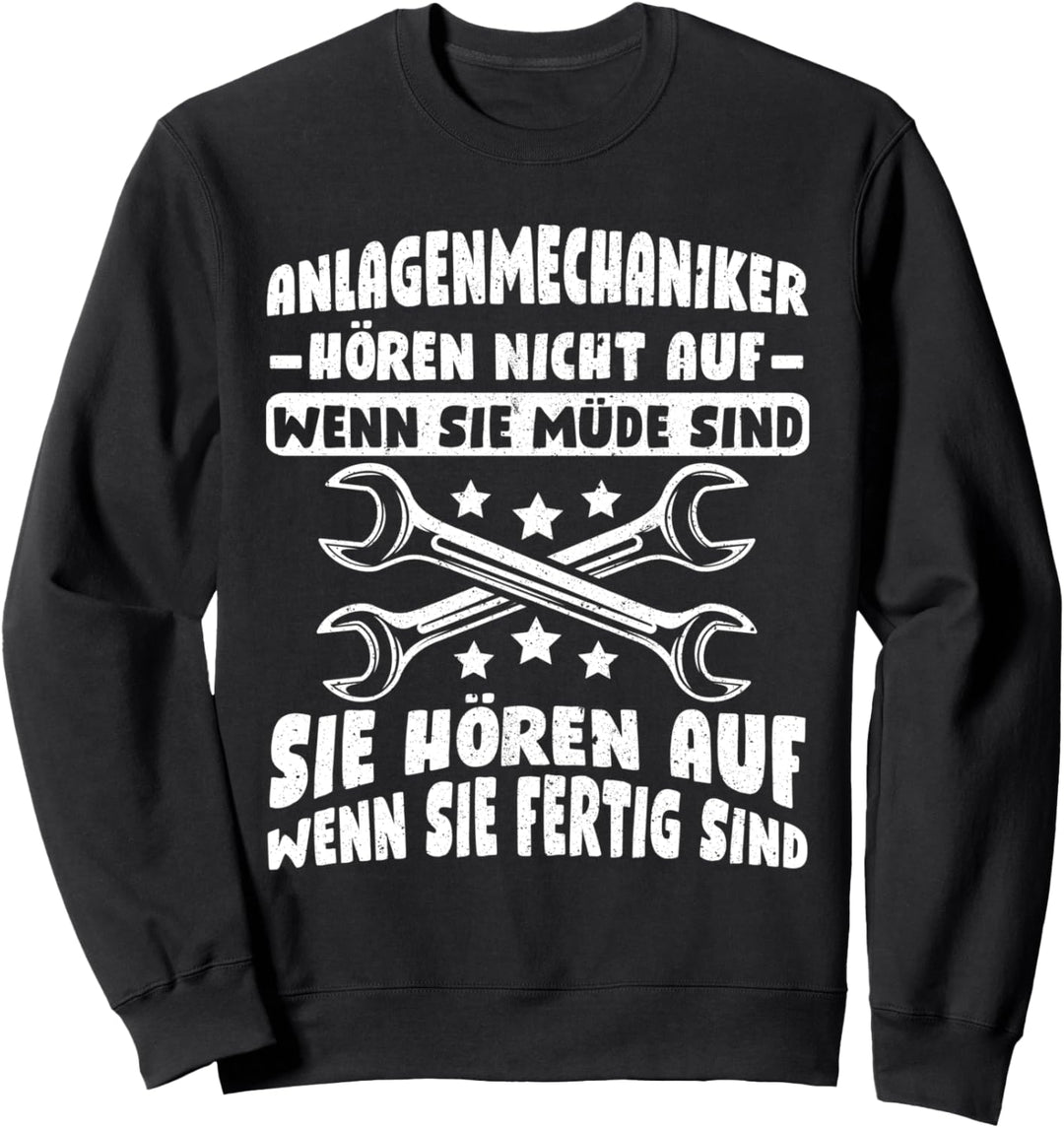 Anlagenmechaniker Installateur Heizungsbauer - Klempner Sweatshirt