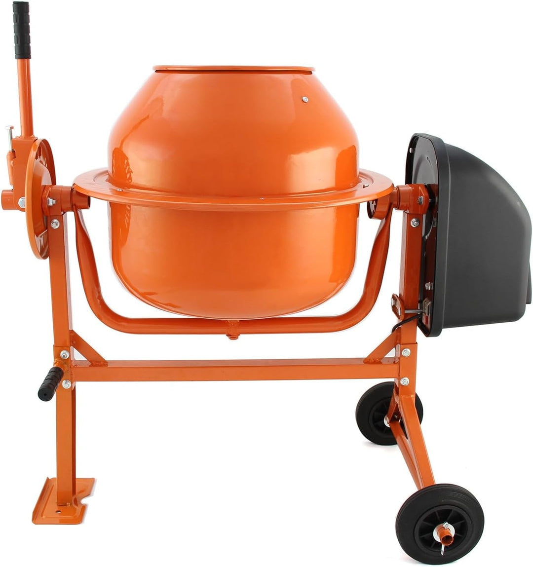 Elektrischer Betonmischer 70 Liter – Beton- & Mörtelmischer mit 250W Motor, kompakte Betonmischmasch