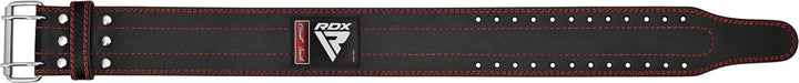 RDX 4” Gewichthebergürtel Leder, IPL USPA Genehmigt, 12 Verstellbar Löcher 6mm Trainingsgürtel Schna