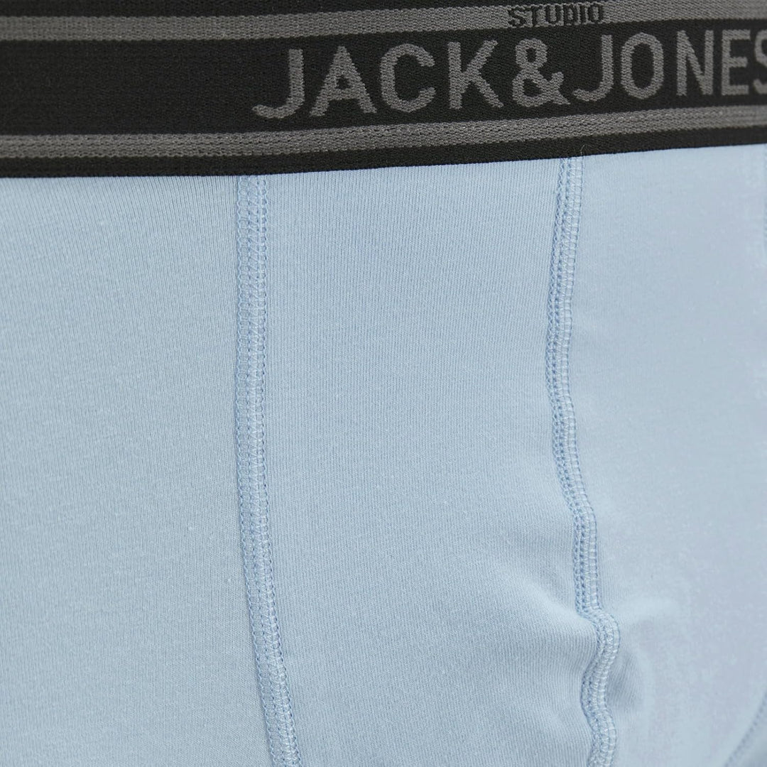 JACK & JONES Male Trunks 5er-Pack Herrenunterwäsche in Grösse XS–XXL S -Black / Deep Teal, S -Black