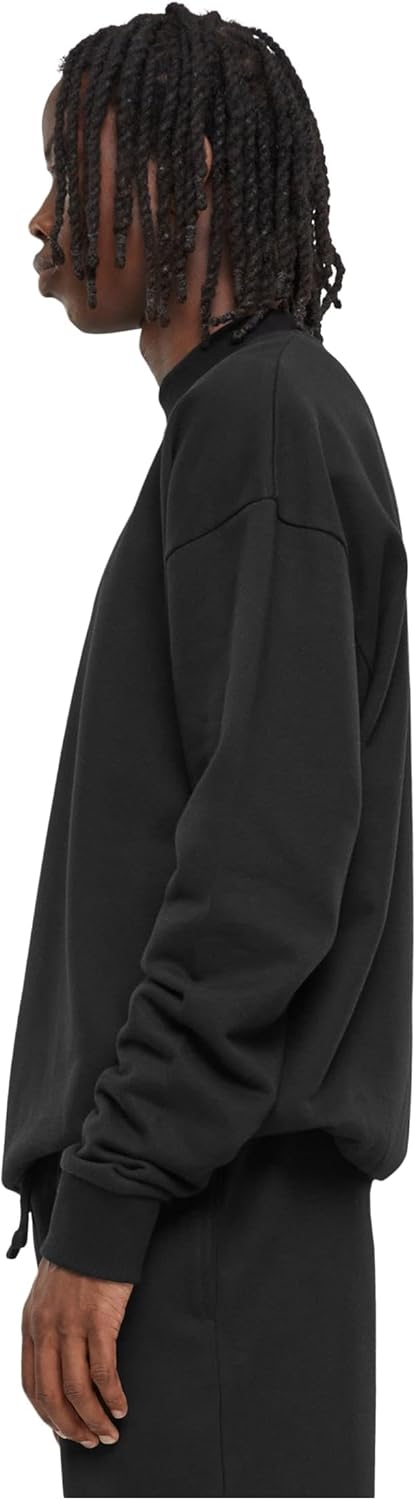 Urban Classics Light Terry Crew S Schwarz, S Schwarz