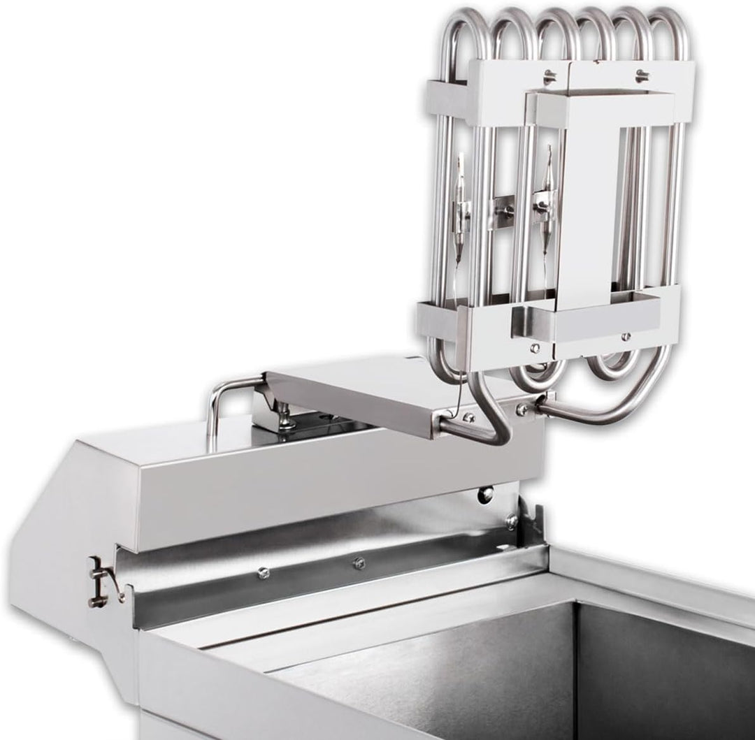 Beeketal 'BWF-132P' Profi Gastronomie Doppel Kaltzonen Fritteuse (2 x 13 Liter Volumen für max. 2 x