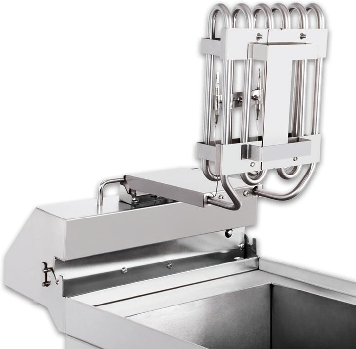 Beeketal 'BWF-132P' Profi Gastronomie Doppel Kaltzonen Fritteuse (2 x 13 Liter Volumen für max. 2 x