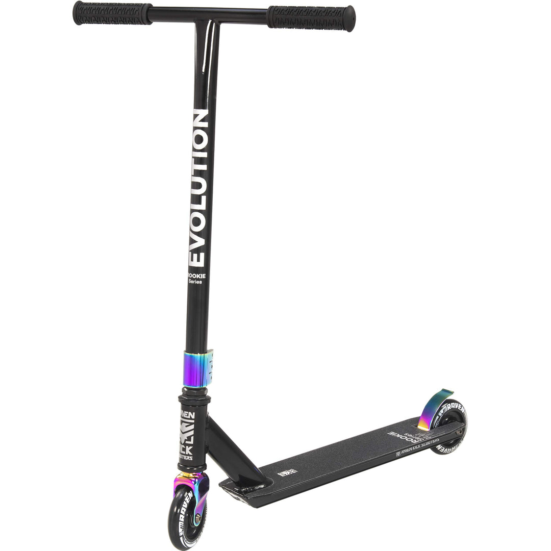 Stunt/Freestyle Scooter, Roller, Tretroller, Cityroller Raven Evolution Rookie Series 100mm Color, C
