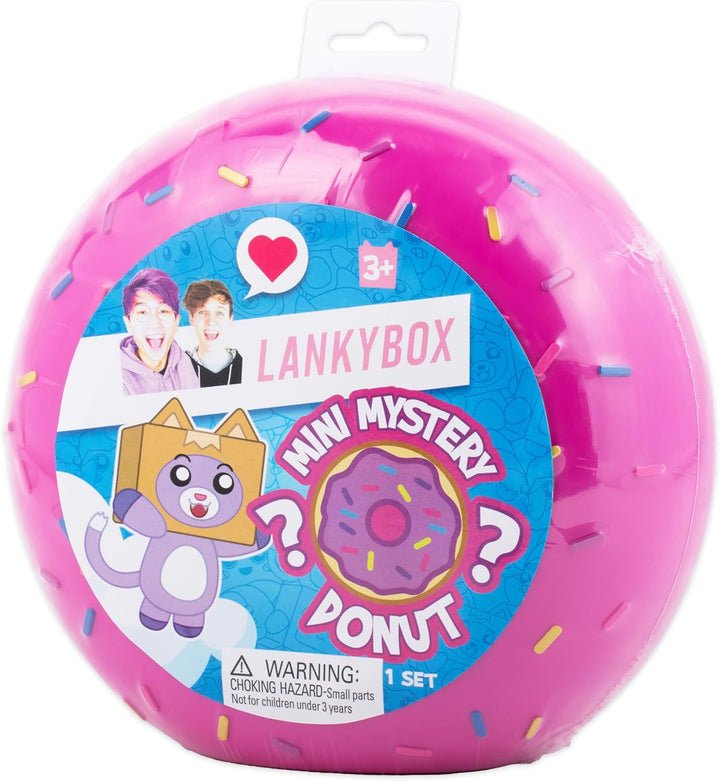 LankyBox 2182 Mystery Donut, Minifiguren zum Sammeln, 6 spannende Spielzeuge zum Entdecken im Innere