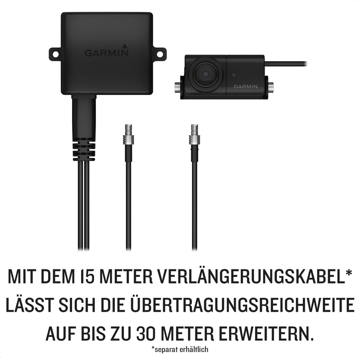 Garmin BC 50 Night Vision – Drahtlose Rückfahrkamera mit Nachtsicht Technologie und 720p HD-Auflösun