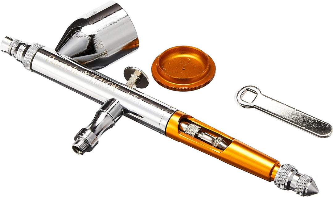 Paasche Airbrush Double Action Feed Airbrush, Mehrfarbig 19.05 x 5.08 x 7.62 cm, 19.05 x 5.08 x 7.62