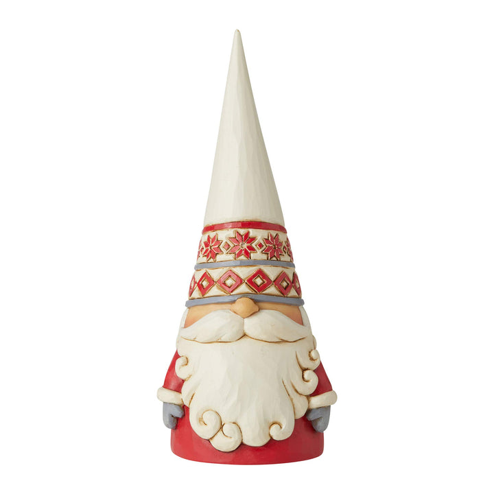 Enesco Jim Shore Heartwood Creek Nordic Noel Schneeflocke Hut Zwerg Merry Mischief Figur, 18 cm hoch