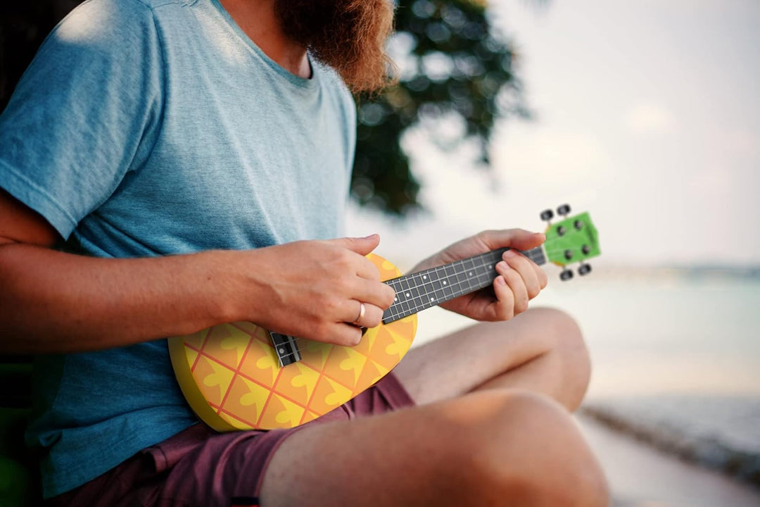 Classic Cantabile UC-240A ANA 24" Konzert-Ukulele Pineapple - 18 Bünde - Mensur: 38 cm (15") - Nylon